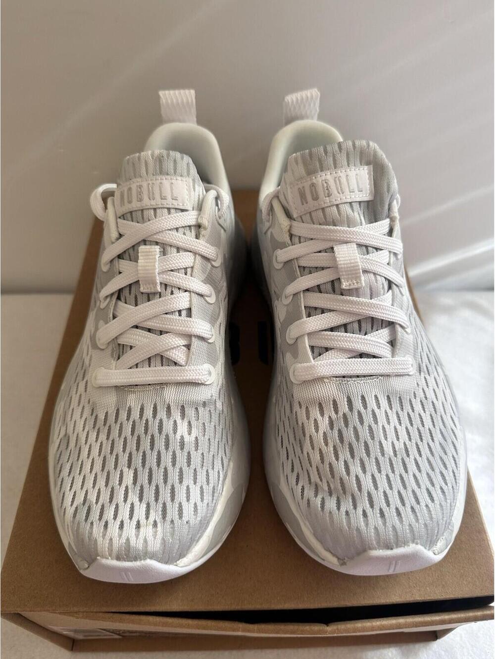 NEW NOBULL Runner + - Men 6 Women 7.5 Athletic Running Shoe Graphic/White/Camo - Picture 2 of 8